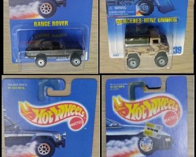 4 Hot Wheels Trucks from 1991