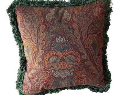 Antique Paisley Pillow