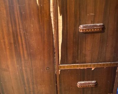Antique Oak Cabinet