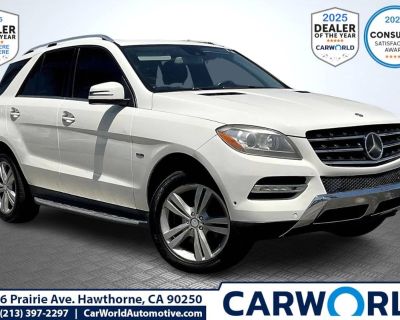 Used 2012 Mercedes-Benz M-Class ML 350