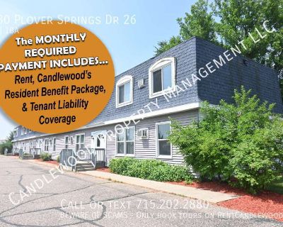 2 Bedroom 1BA Pet-Friendly Apartment For Rent in Plover, WI