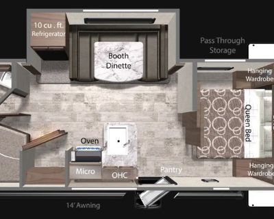 2025 Dutchmen Aspen Trail LE 23BHWE