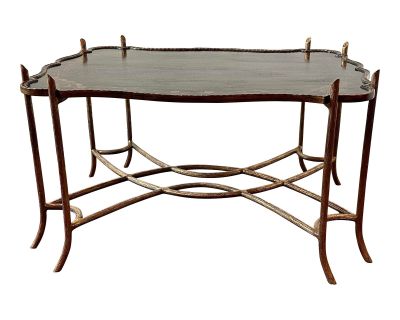 Hollywood Regency Coffee Table by Dennis and Leen