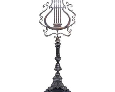 Vintage Gothic Style Lectern/Music Stand Attributed to Maitland Smith