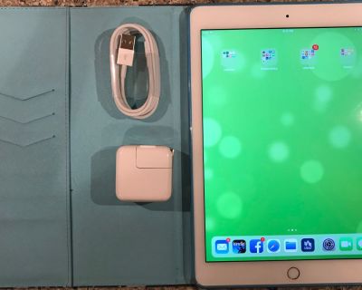 Ipad Air 2 64 GB WiFi - MH182LL/A in Like new condition.  Asking $330 OBO.  I am upgrading to the bigger size so need to get rid of this ASAP.  Comes with brand new charger cord and wall charger. No scratches or cracks on the ipad.  Comes with Glass screen protector on ipad.  Also comes with a case.  Original Box not included. Message me for details at 701-690-8298