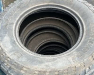 Quantity of (4) General Grabber 275/70R18 Tires