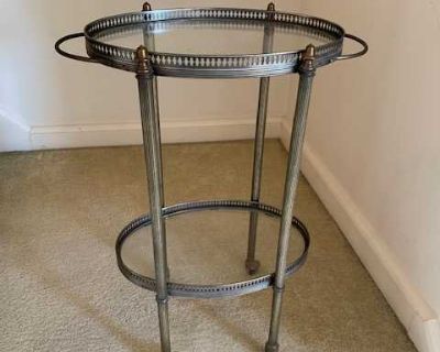 Small Rolling Side/Serving Table