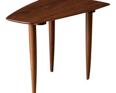 Vintage Solid Walnut Prelude Side Table by Ace-Hi