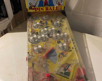 Vintage Marx Pin Ball Game