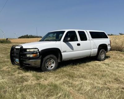 2002 Chevrolet 1500 pick up. Runs and drives good. 4x4. Topper and Ranch hand