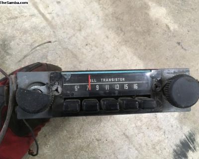 12v Sapphire radio, "All Transistor"