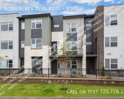 3 Bedroom 3BA 1701 ft Townhouse For Rent in Broomfield, CO