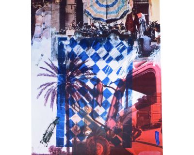 2000s Contemporary "Truck Stop De Marra Kech" Print by Darryl Pottor