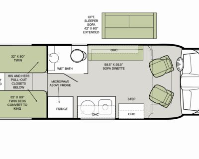 2026 Tiffin OPEN TRAIL 25AO