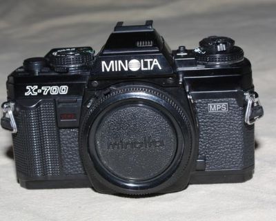 MINOLTA X-700 MPS 35mm MF SLR FILM CAMERA BODY ONLY MINT
