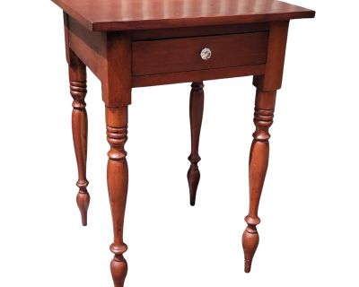 19th Century Walnut Side Table From Pennsylvania