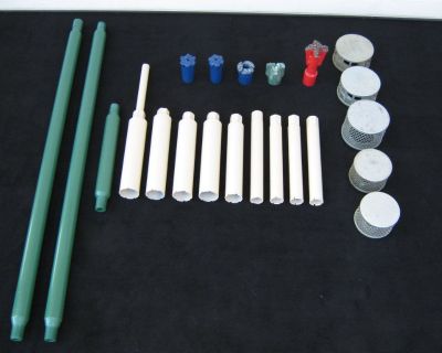 Well Drilling Accessories For A Small Do-It-Yourself Well Drilling Rig
