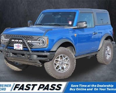 2022 Ford Bronco 4X4 Base Advanced 2DR SUV