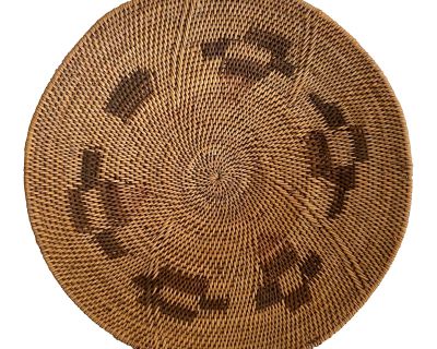 Vintage Pima Native American Style Woven Basket