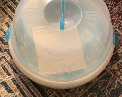 Munchkin Steam Bottle Microwave Sterilizer Fair Chance Policy: I ll wait before choosing a recipient to give more people a chance to reply. Check out the pictures at: