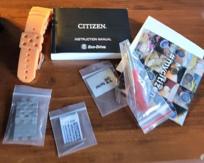 FS Citizen Eco Drive Promaster Aqualand Divers Watch BN2029-01E *reduced*