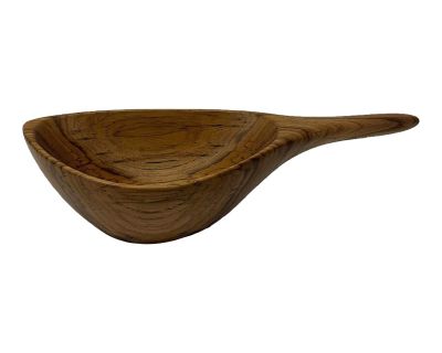 Teak Wood Aviary Bowl - Small