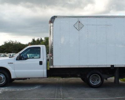2007 FORD F350 DUALLY BOX TRUCK WITH LIFT GATE