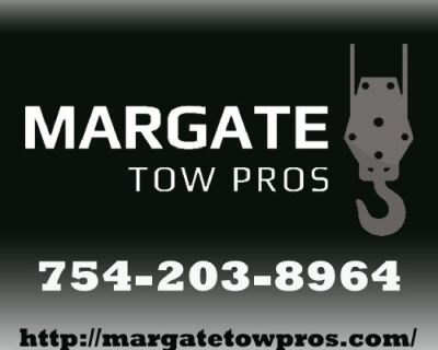 Looking for the best Towing company! Margate Tow Pros is open to service.