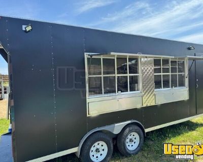 NEW - 2024 8' x 20' Kitchen Food Concession Trailer with Pro-Fire Suppression