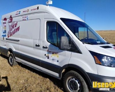 2015 Ford Transit 350 Extended High Roof Mobile Ice Cream and Snack Truck