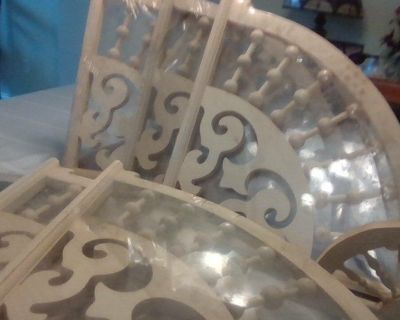 6 LARGE / 2 SMALL BEAUTIFUL BRACKETS for floating shelves or other