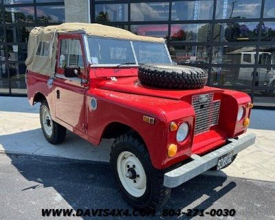 1971 LAND ROVER 88 4X4 SUV SUV 4WD