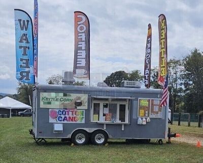 2004 20' Haulmark Kettle Corn and Cotton Candy Trailer | Concession Trailer