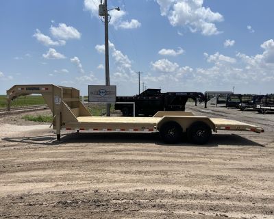 2024 LOAD TRAIL 83" X 22' GOOSENECK CARHAULER/EQUIP TRAILER