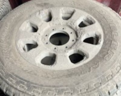 Quantity of (4) Bridgestone Dueler LT275/70R18 Tires - Fits Ford