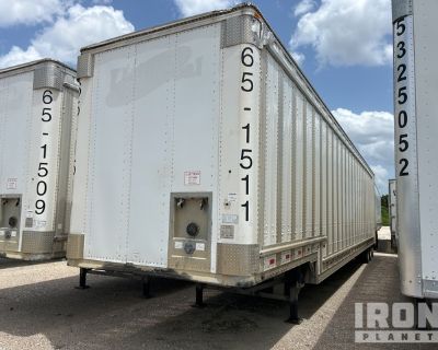 2015 Hyundai VP2530152-ADFJ 53 ft x 102 in T/A Van Trailer