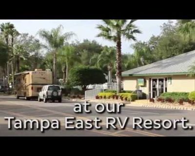 Pet-Friendly Central Florida RV Park Parking Space For Rent in Dover, FL