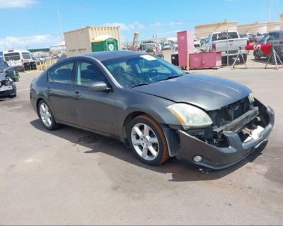 Salvage Gray 2006 Nissan Maxima 3.5 Se