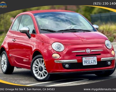 2013 FIAT 500 500c Lounge Cabrio Convertible 2D