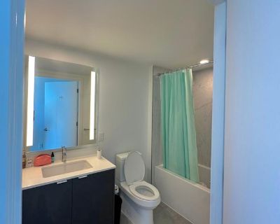 Private room with shared bathroom in an apartment with 4 roomies