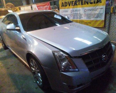 Salvage Silver 2011 Cadillac Cts Coupe