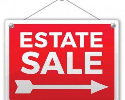 LARGE ESTATE SALE IN MOON VALLEY THIS WEEKEND ONLY!