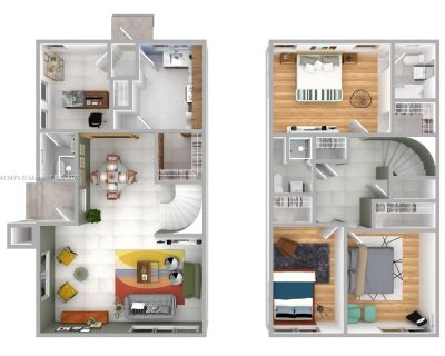 Jefferson Ave. This newly remodeled home offers an extraordinary living experience that boasts top-of-the-line upgrades throughout. This townhouse has a walk-up private entrance with beautiful tropical landscaping. It features luxurious marble flooring as well as light oakwood floors throughout the second floor. The primary suite offers a custom-built walk-in closet and an updated bathroom with...