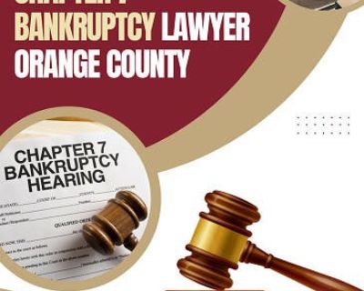 Struggling with overwhelming debt? Our experienced Chapter 7 Bankruptcy Lawyer in Orange County helps you get a fresh financial start. We guide you through every step of the bankruptcy process, protect your assets, and stop creditor harassment. Schedule a free consultation today and take control of your financial future with our trusted legal team.