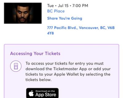 The Weeknd: After Hours Til Dawn Tickets (2))