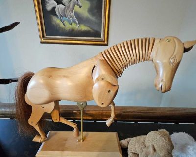 Hey everyone, I know this is a long shot, but I really want to repair this guy? I need a right front leg for him. Neither daughter or I remember what happened to him, but we lost his leg. If you have one of these just sitting around that you would like to get rid of let me know so I can fix this guy. I'll get measurements for him to confirm sizes if you happen to have something like this sittin...