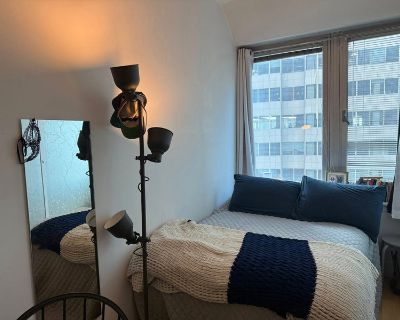 Furnished Room for Rent - A converted bedroom in a luxury apartment