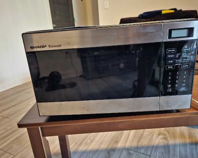 Stainless Steel Microwave!