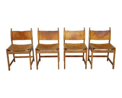 1960s Set of 4 Kurt Ostervig Dining Chairs