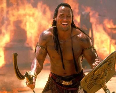 The Scorpion King (2002)Dwayne Johnson, Mathayus, Steven Brand, Memnon, Michael Clarke Duncan
